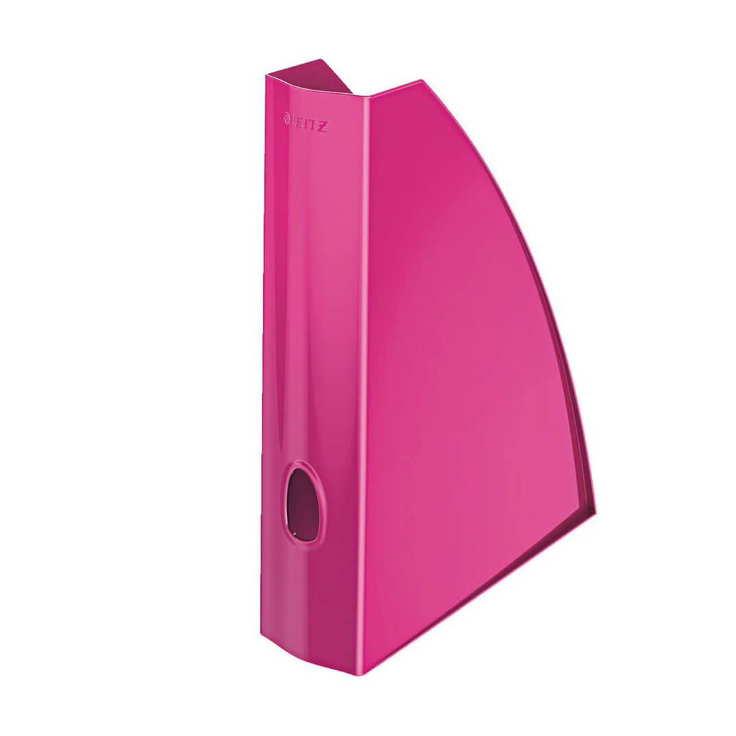 Revistero WOW de Leitz fucsia