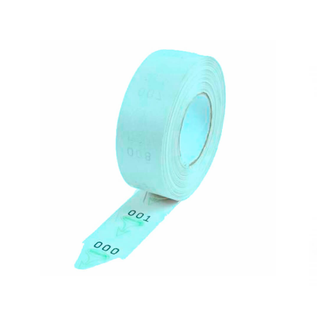 Rollo 2000 unidades ticket "Su turno" color azul