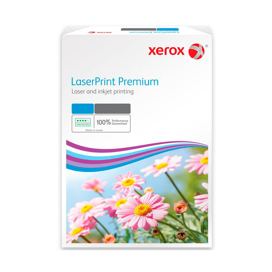 Caja papel Xerox láser PrintPremium A4 100g 2500h
