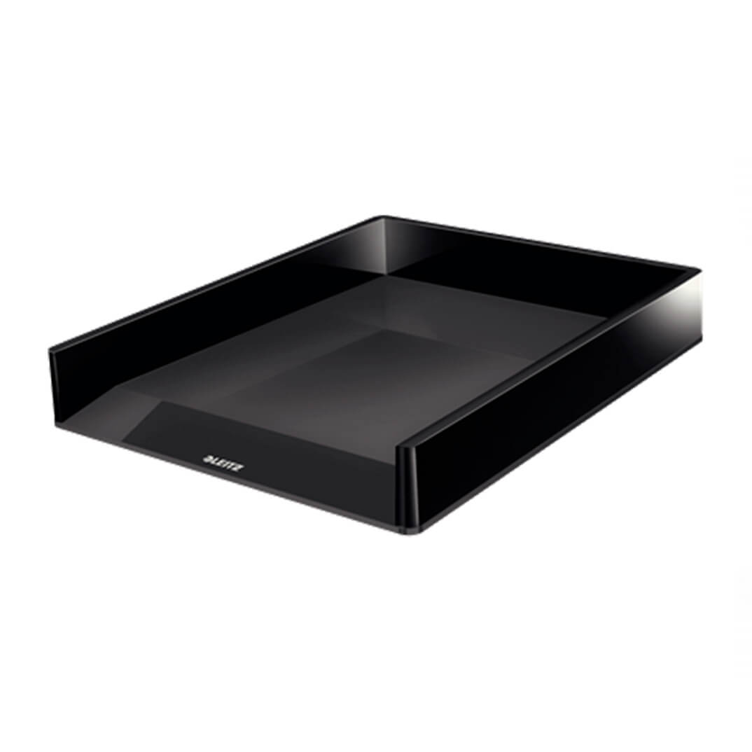 Safata de sosbretaula Leitz Dual negre antracita