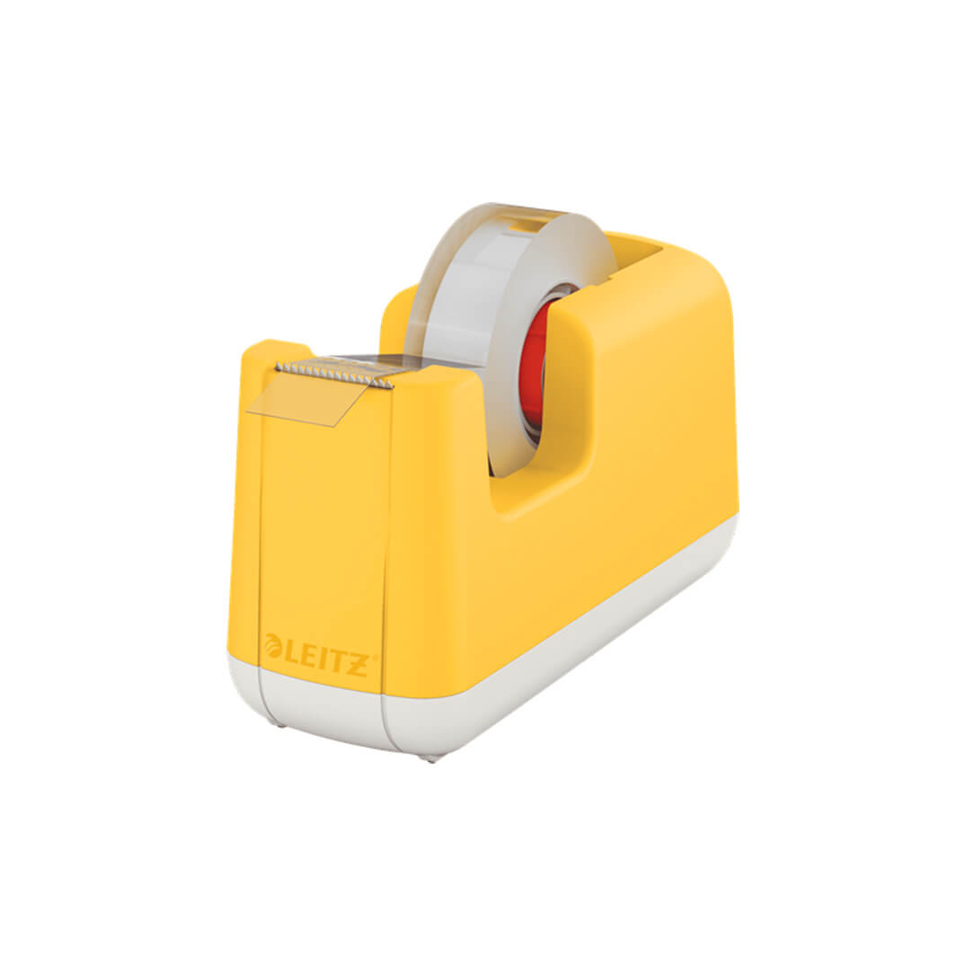 Dispensador cinta adhesiva Leitz Cosy amarillo