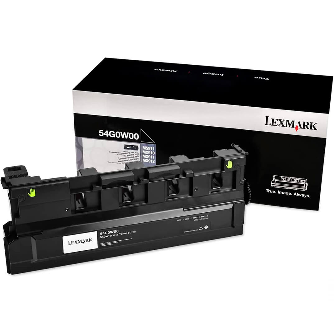 Bote tóner residual Lexmark 54G0W00