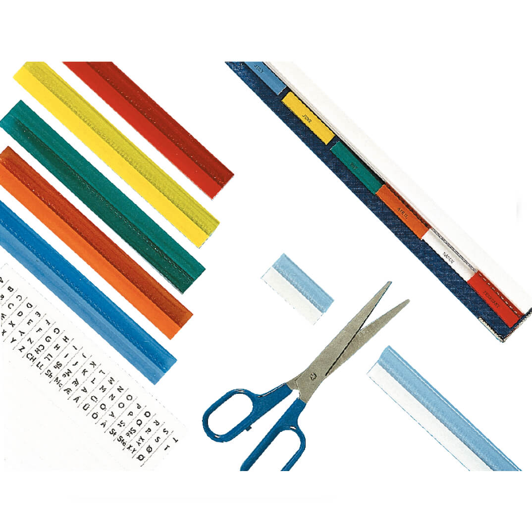 Índex tabs colors assortits