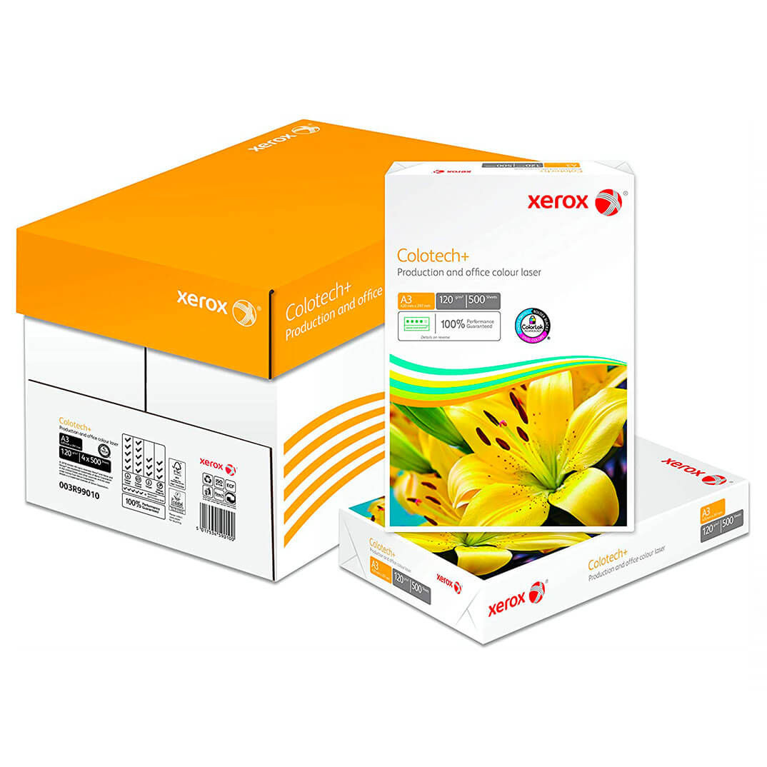 Paper Xerox Colotech+ A3 120g 500 fulls