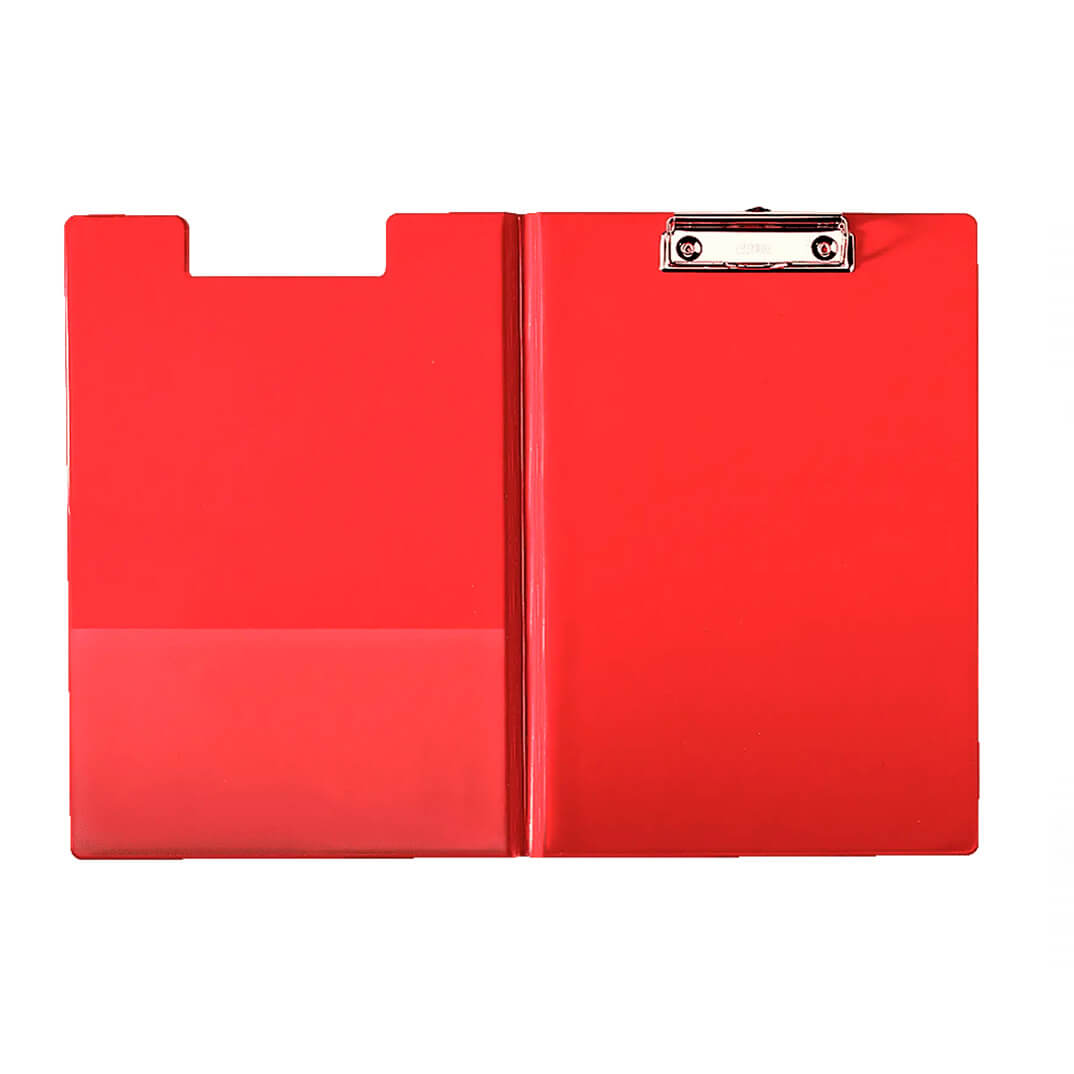 Carpeta miniclip superior color rojo