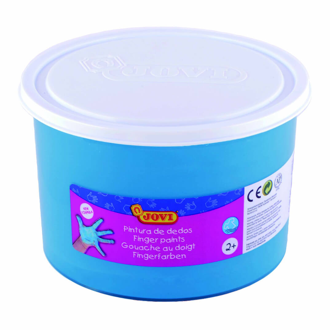 Pintura dedos Jovi 500ml azul