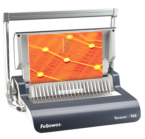 Encuadernadora canutillo Fellowes Quasar+ 500
