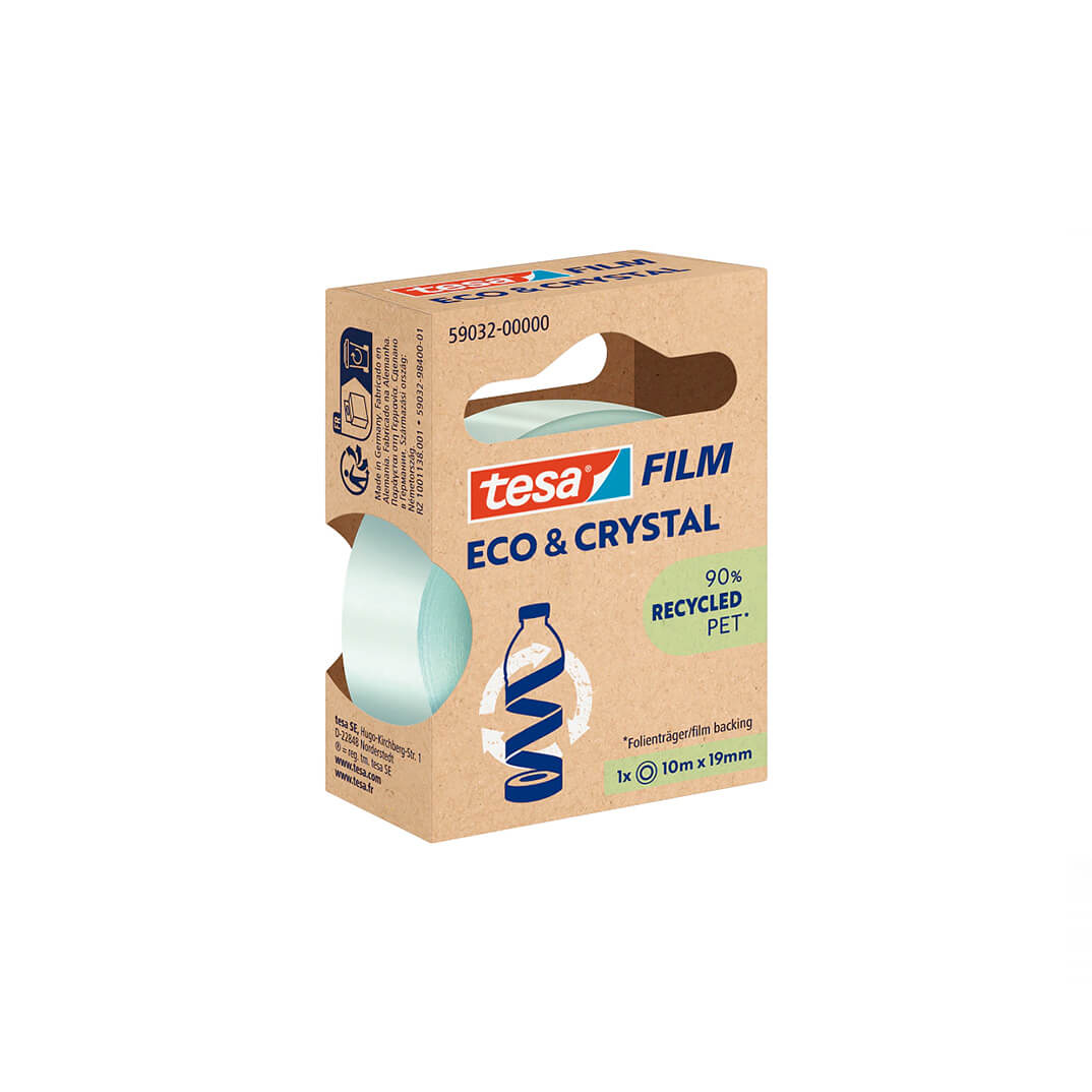 Cinta adhesiva Tesa Eco & Crystal 25x19mm