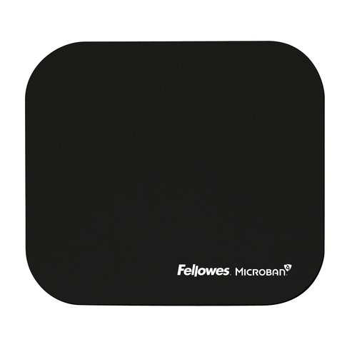 Catifeta per a ratolí microbian Fellowes negra