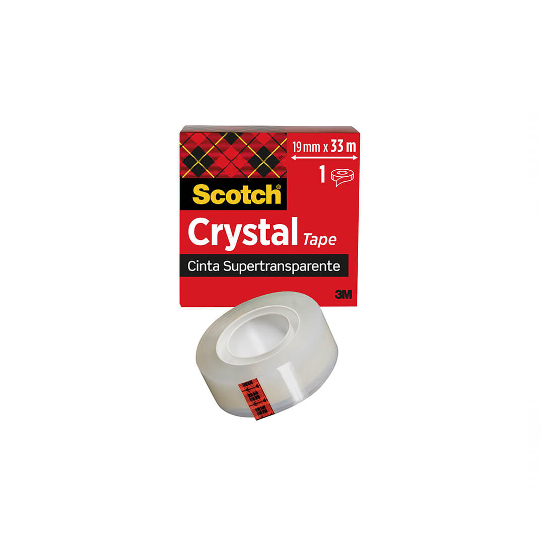 Cinta adhesiva Scotch® Crystal clear 19x66