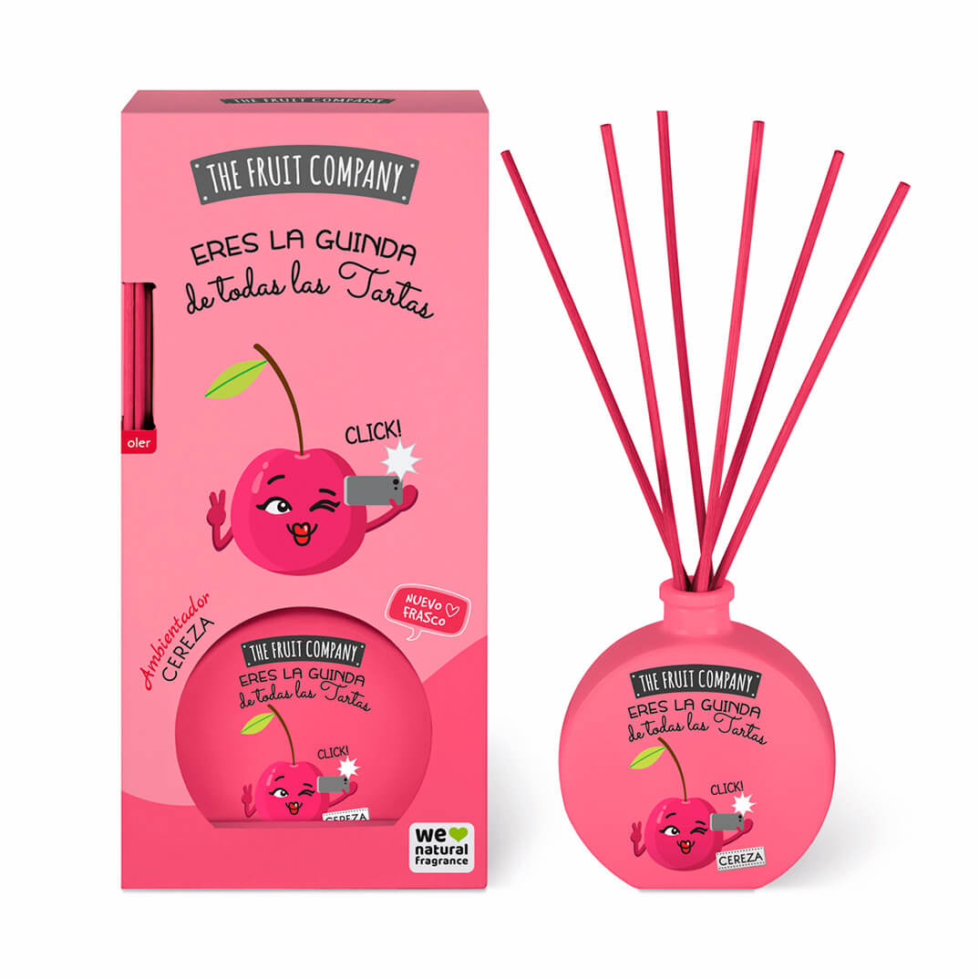 Ambientador mikado The Fruit Company cereza