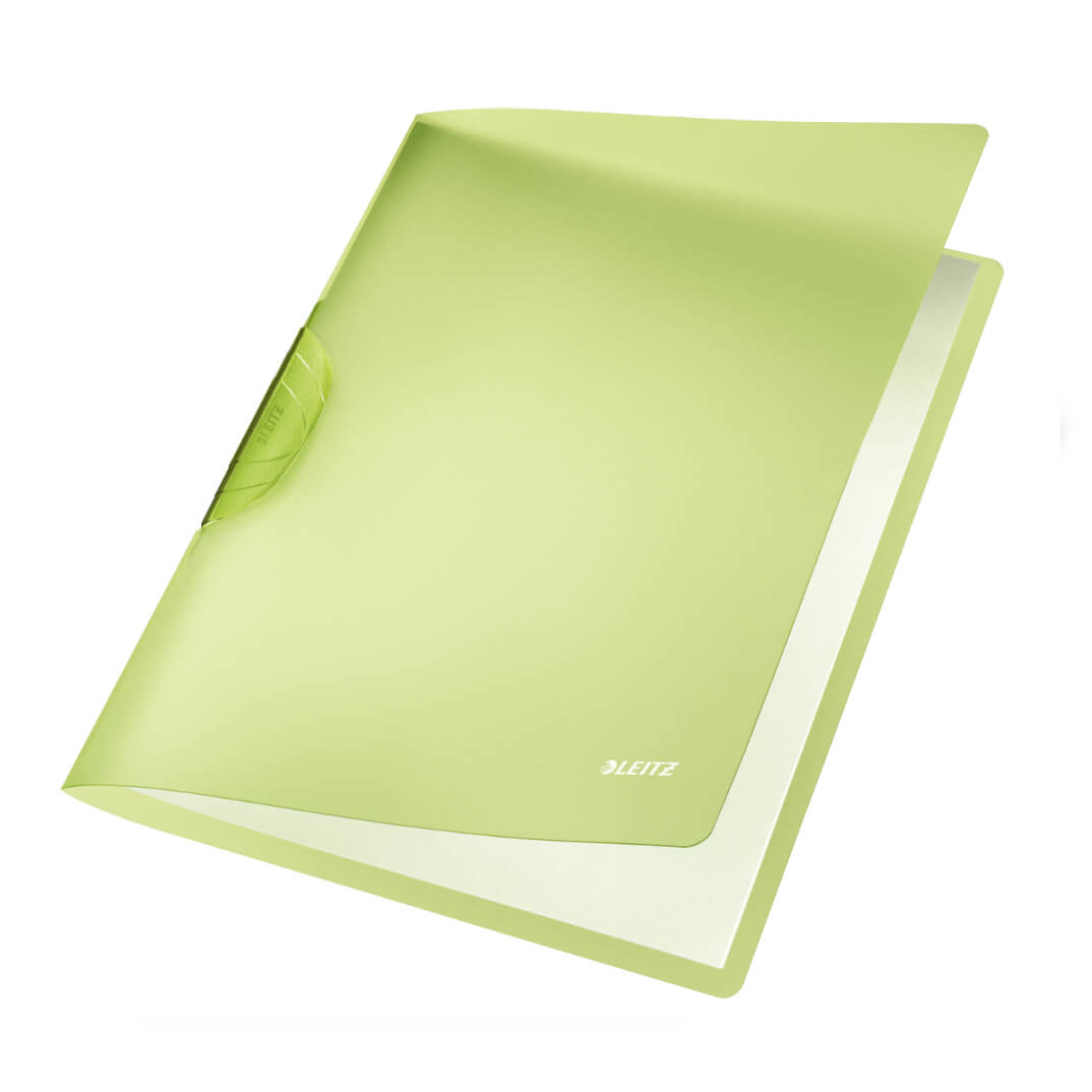 Dosier Leitz rainbow clip verde