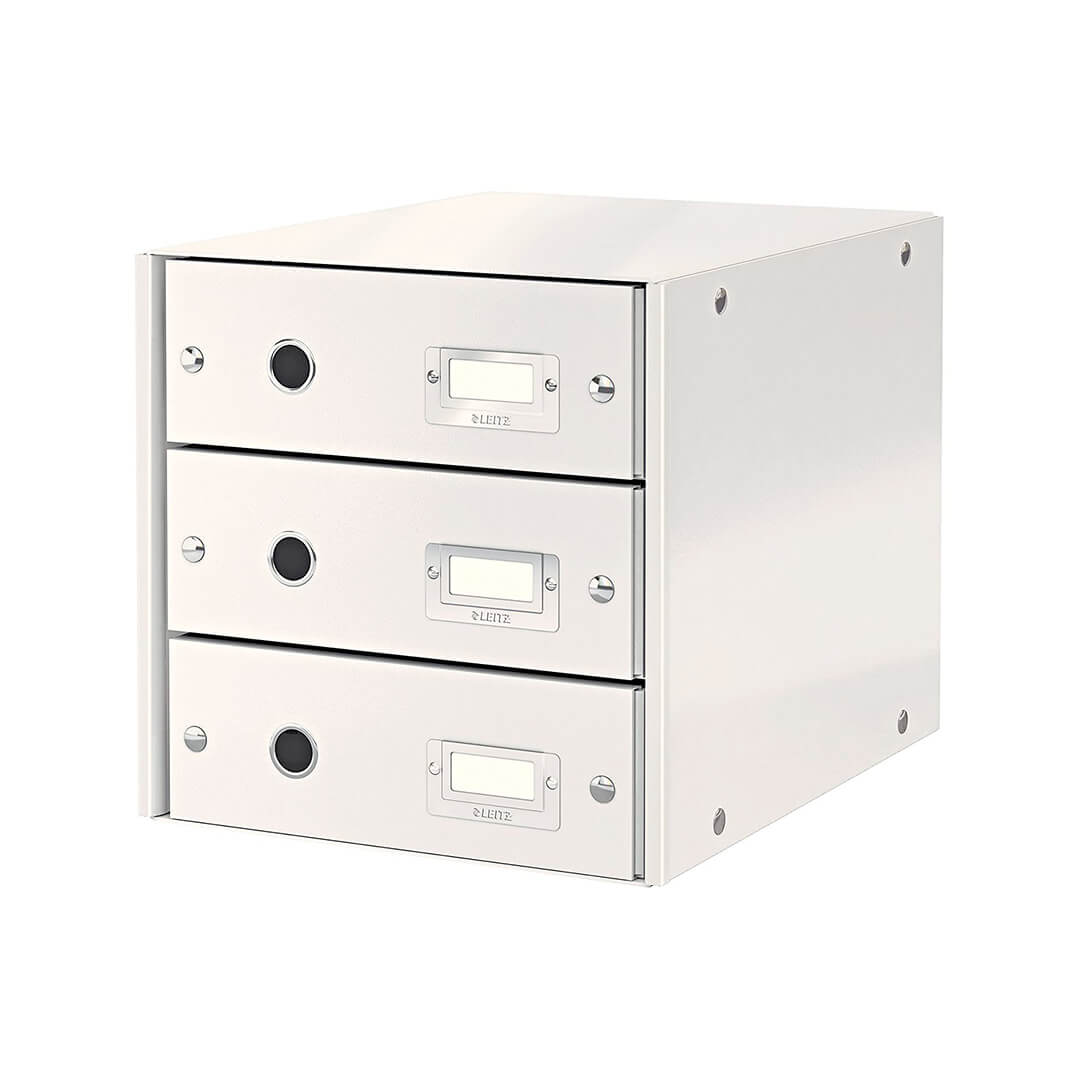 Buck 3 cajones Click&Store WOW Leitz blanco