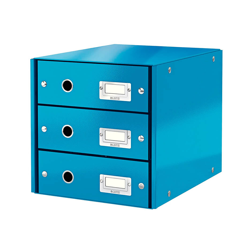 Buck 3 cajones Click&Store WOW Leitz azul