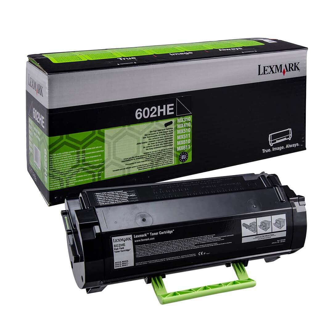 Lexmark tòner 602H negre per a mx310d/410/510