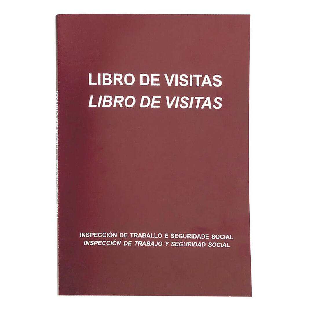 Libro registro de visitas Castellano / Gallego