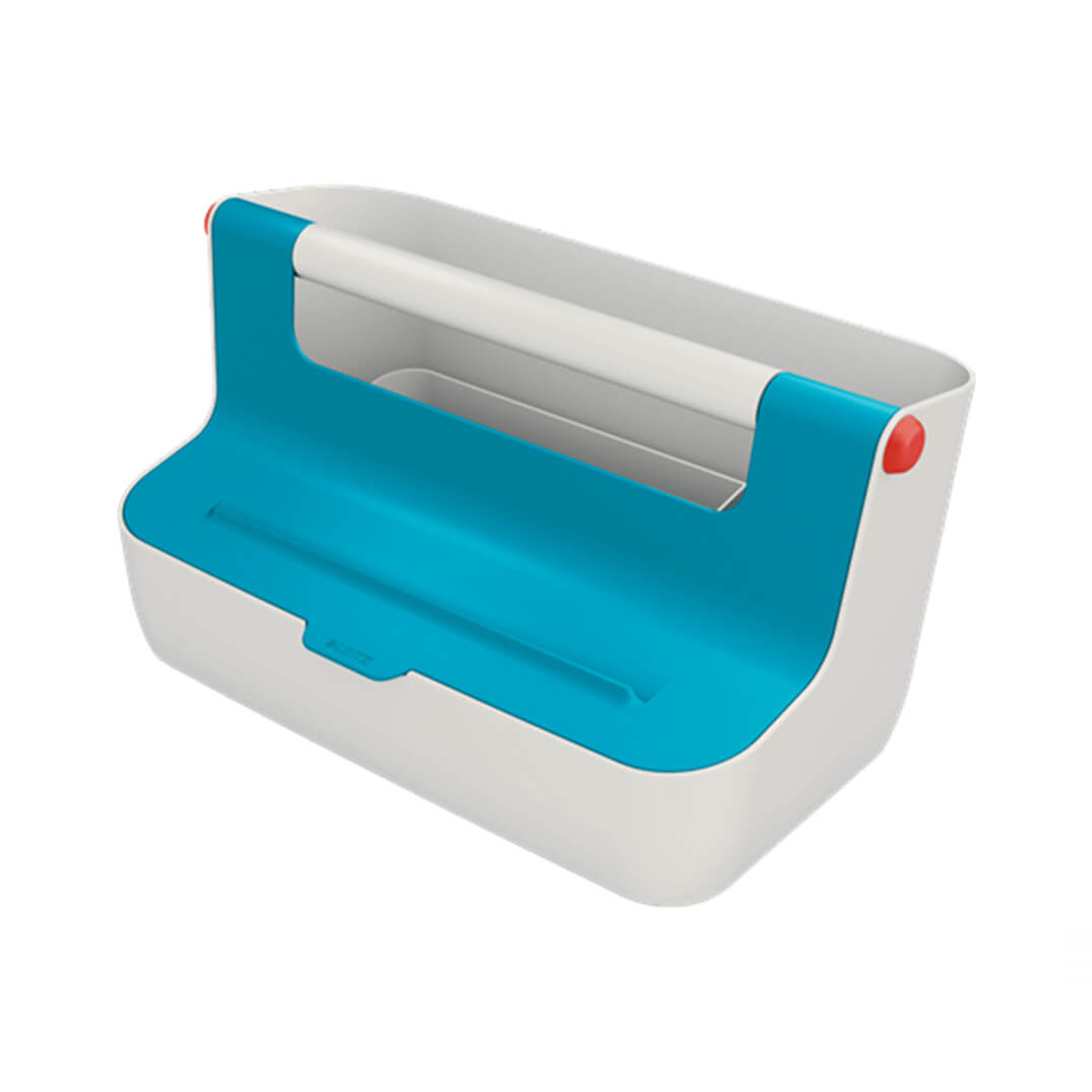 Caja de almacenamiento portátil Leitz Cosy azul