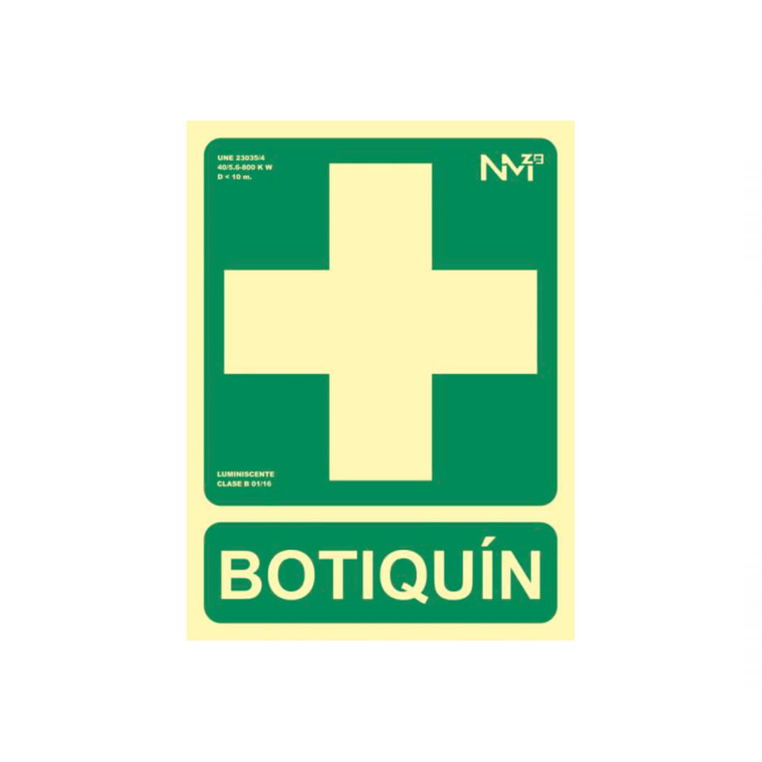 Senyal PVC "Botiquín"