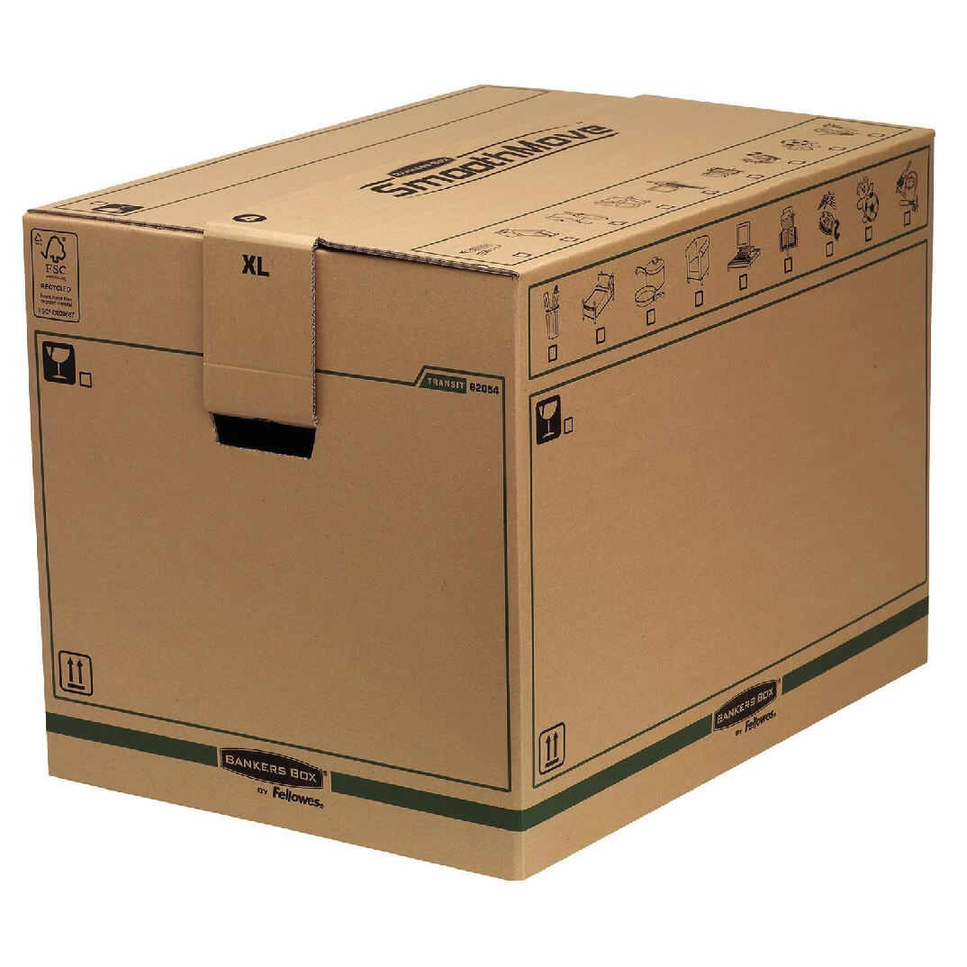 Caja transporte y mudanza extra grande 463x480x632