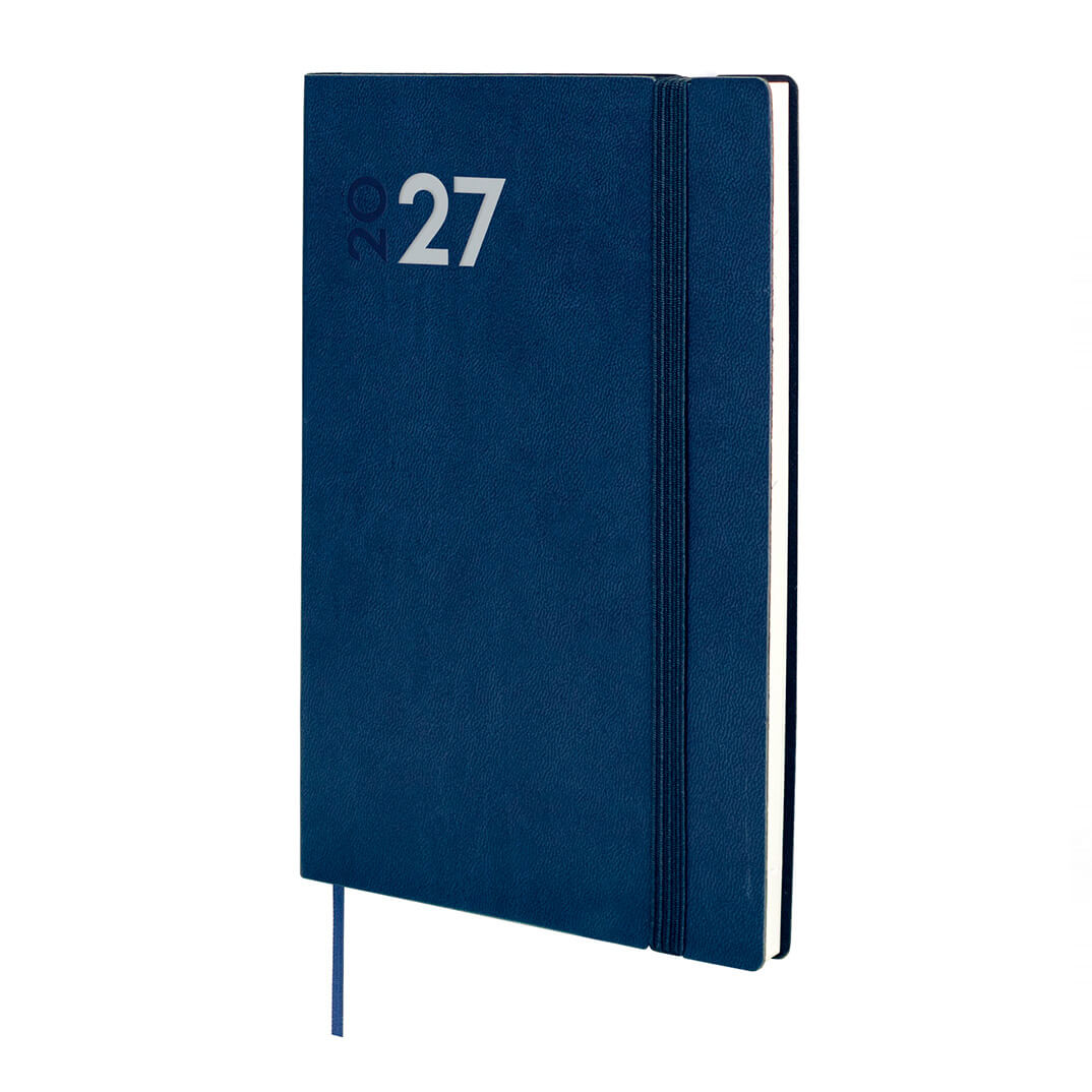 Agenda Finocam Mara SV/H 140x204 azul Catalán