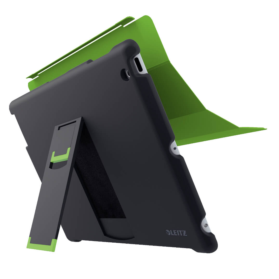 Carcasa negra con soporte para Ipad/Ipad2