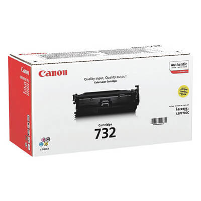 Tóner Canon 732 amarillo para lbp7780cx