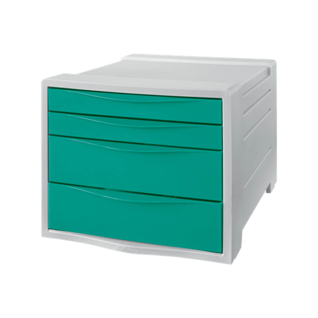 Buc de 4 calaixos Colour'Breeze verd