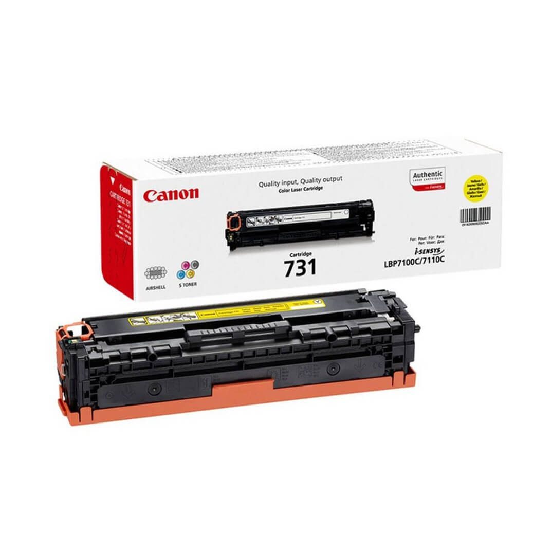 Tóner Canon 731 amarillo lbp7100cn/cw