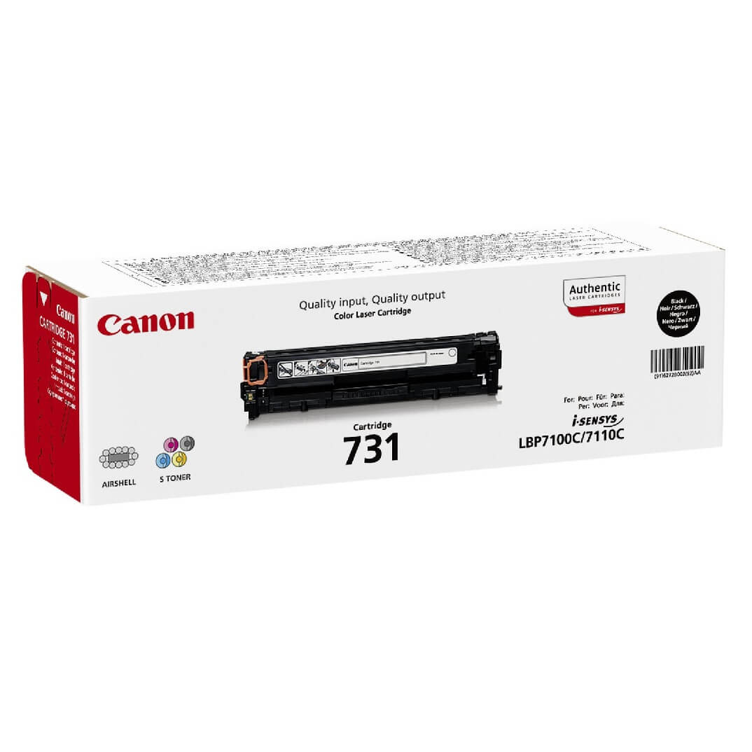 Tòner Canon 731 negre lbp7100cn/cw