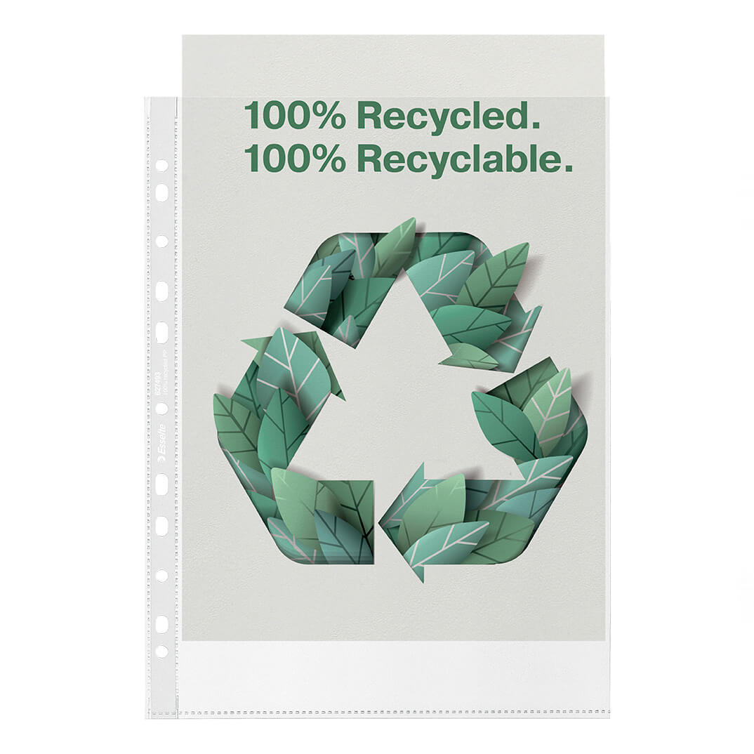Caixa 100 Fundes multitaladre A4 reciclades