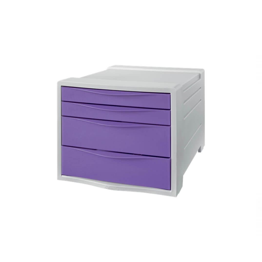 Buc de 4 cajones Colour'Breeze lavanda
