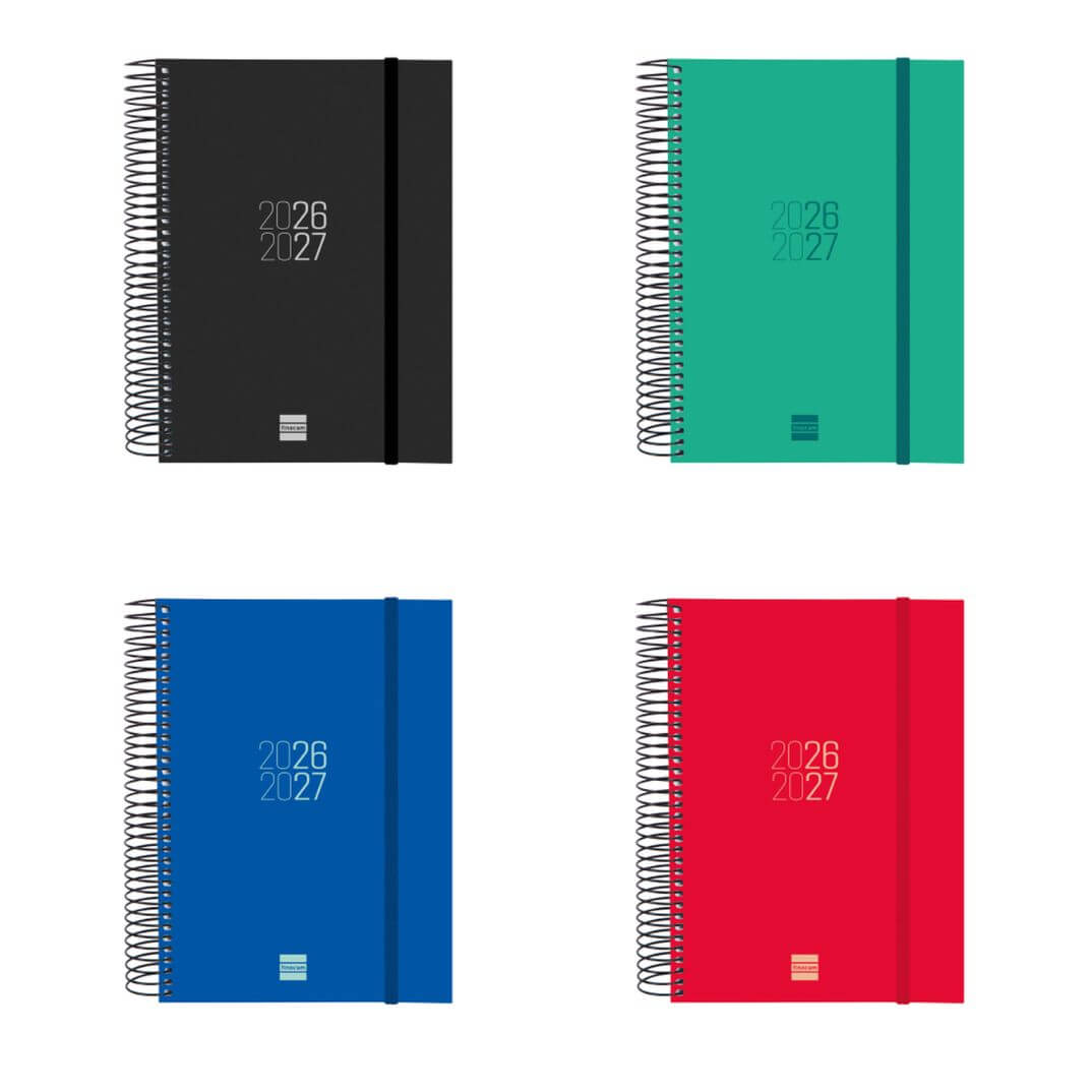 Agenda escolar Finocam D/P Castellano 155x212mm