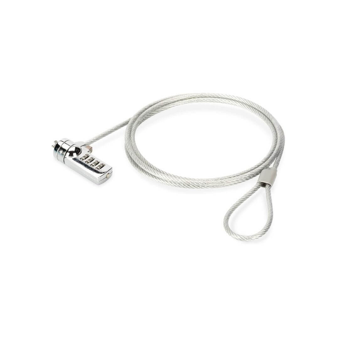 Bloqueo de cable de seguridad con números