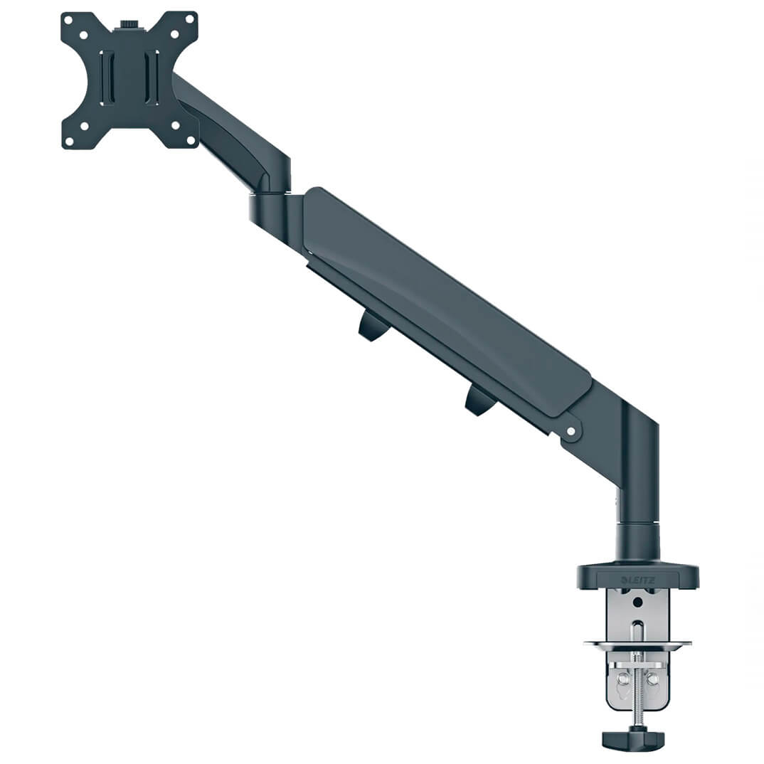 Brazo para monitor Leitz Space Saving gris oscuro