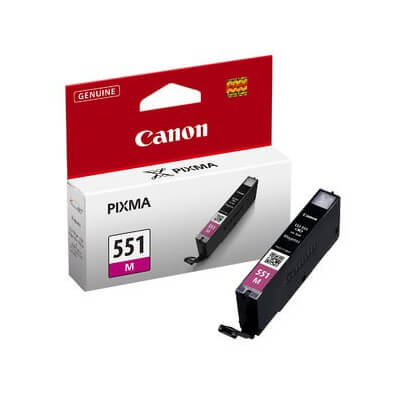 Canon cartucho inyeccion de tinta magenta cli551m