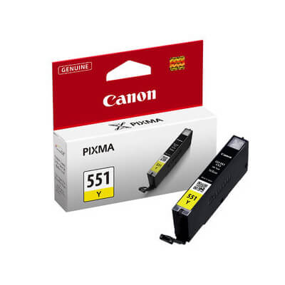 Canon cartutx  injeccio de tinta groc cli551y