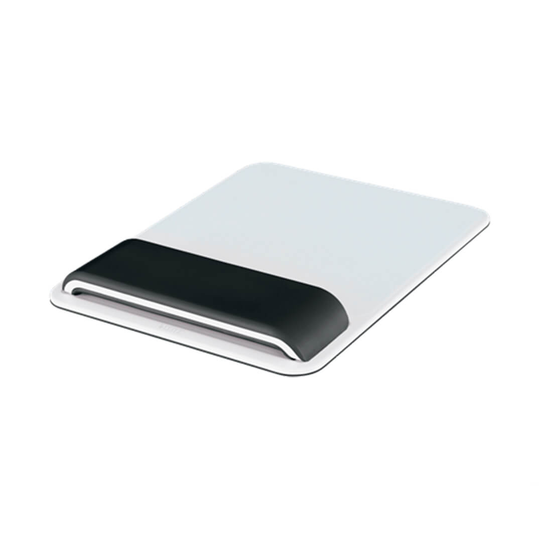 Alfombrilla Leitz Ergo WOW negro/blanco