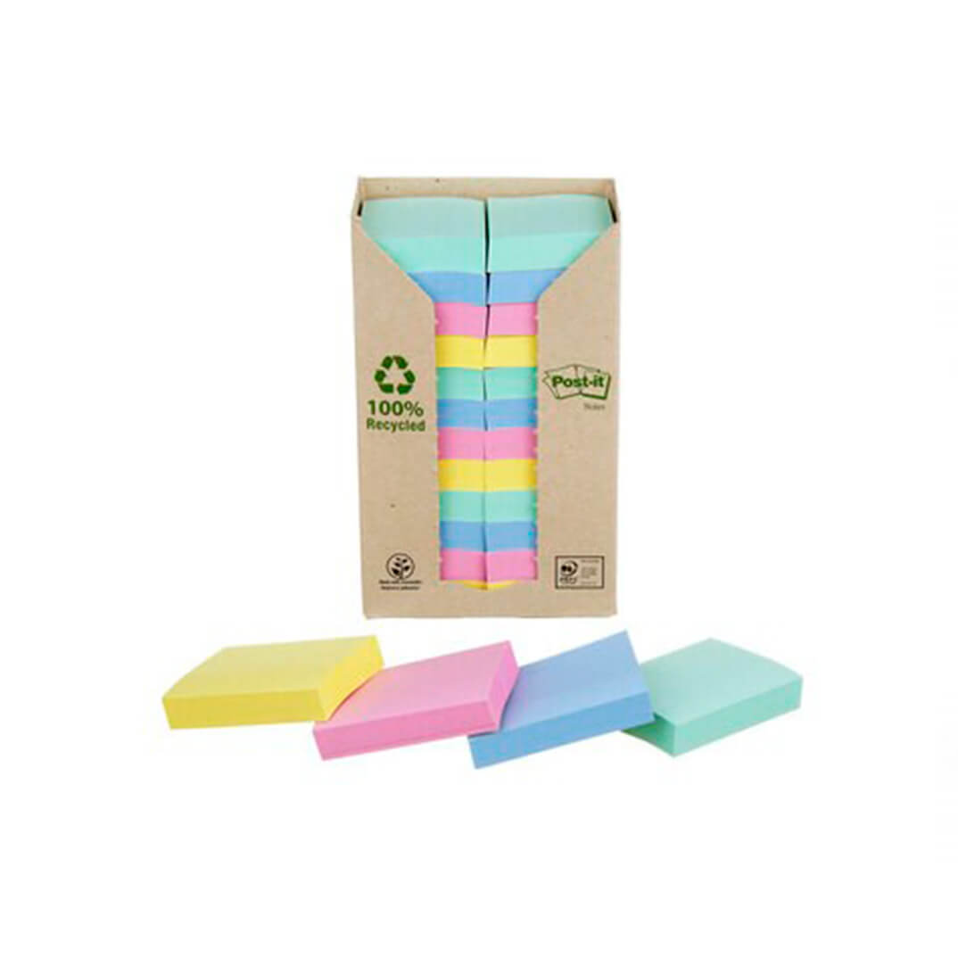 24 blocs POST-IT® reciclado 38x51