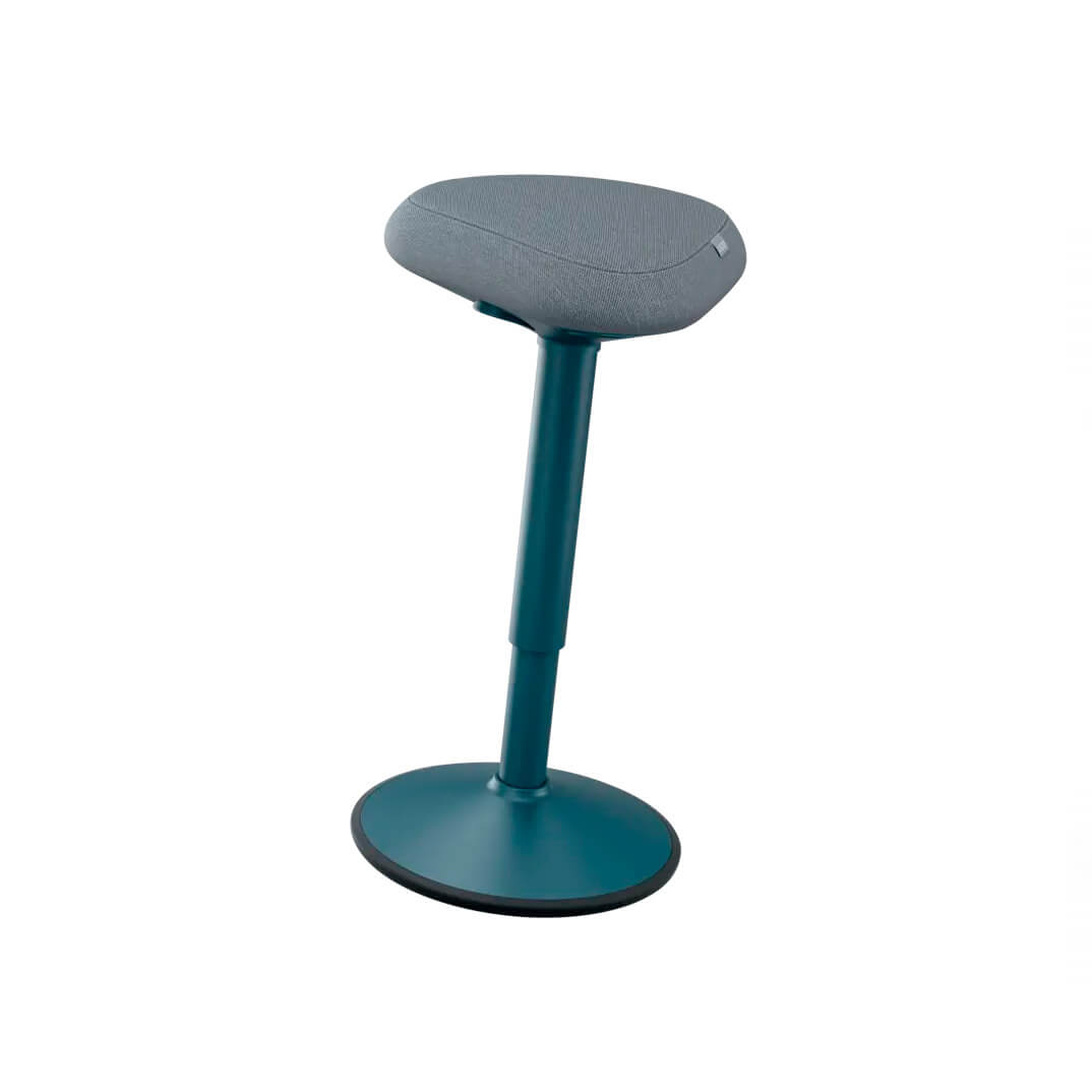 Tamboret Active Comfort en peu Leitz gris fosc
