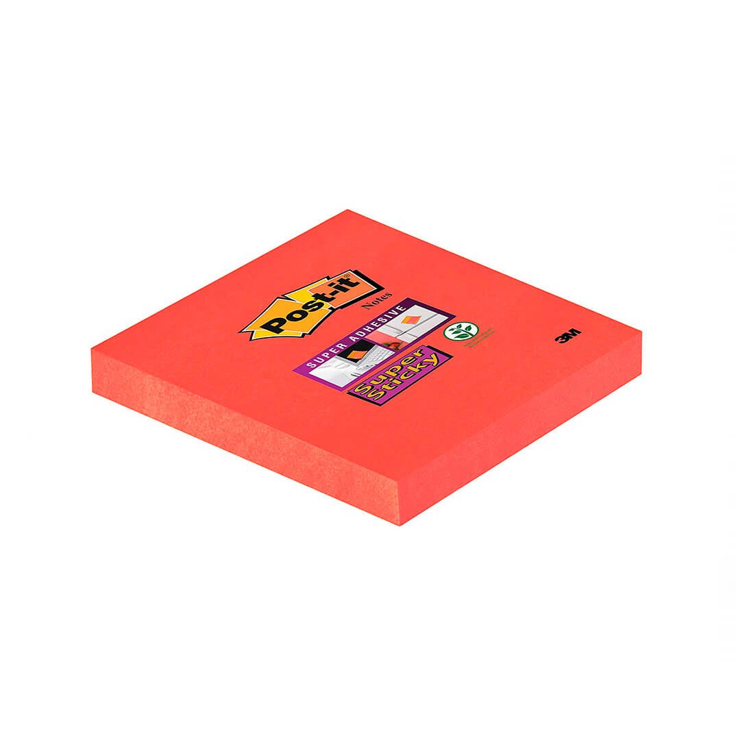 6 blocs POST-IT® Super Sticky Amapola 76x76