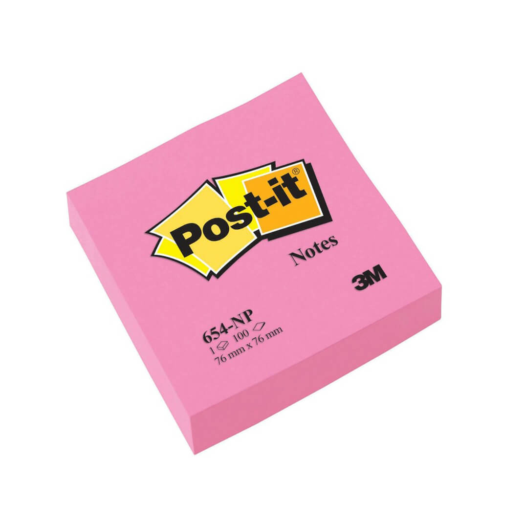 Bloc notas POST-IT® Super Sticky Rosa 90 H 76x76