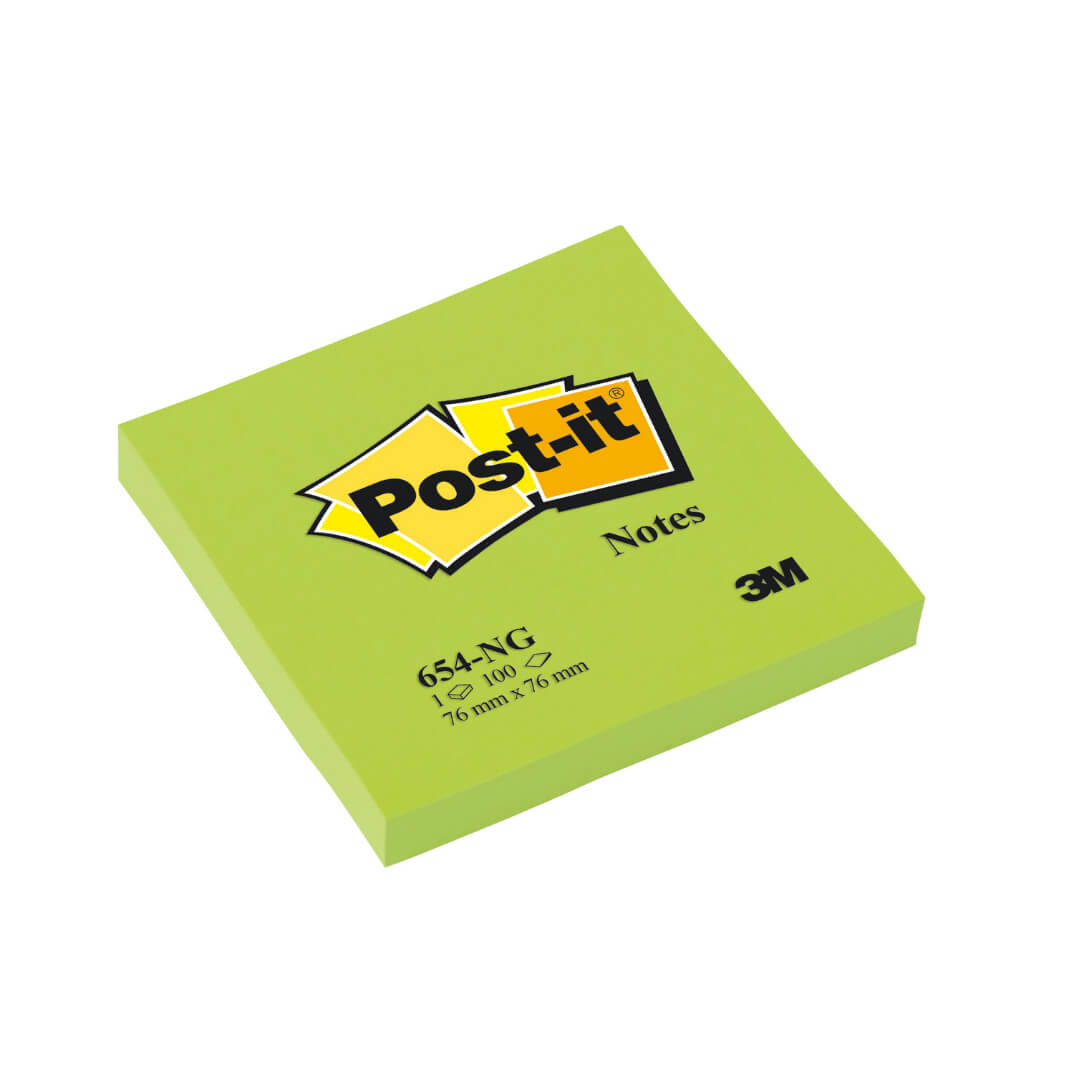 Bloc notas POST-IT® 654NG 76x76