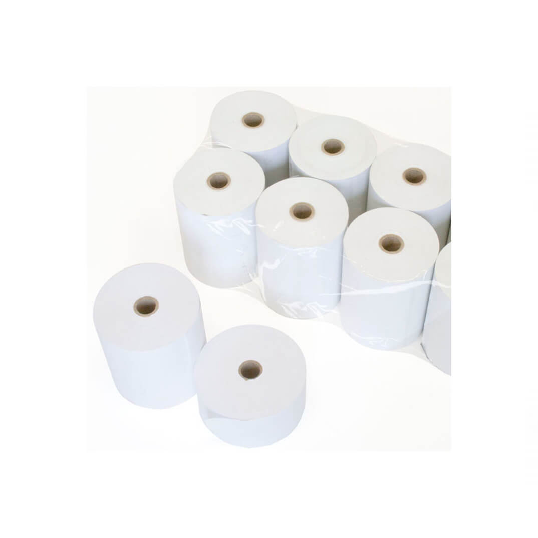 Rotllos paper autocopiadors 75x65x12mm 23,6m kores