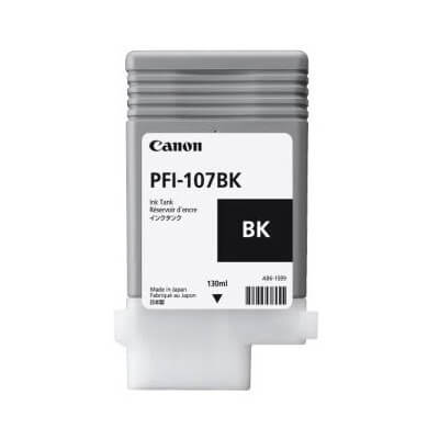 Cart.canon inkjet pfi-107bk 130ml negro