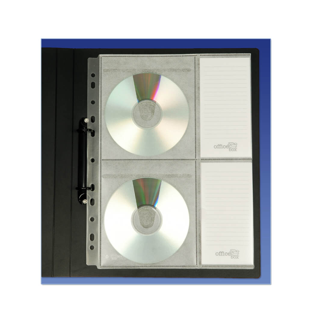 Pack 5 fundes  per guardar 4 CDs