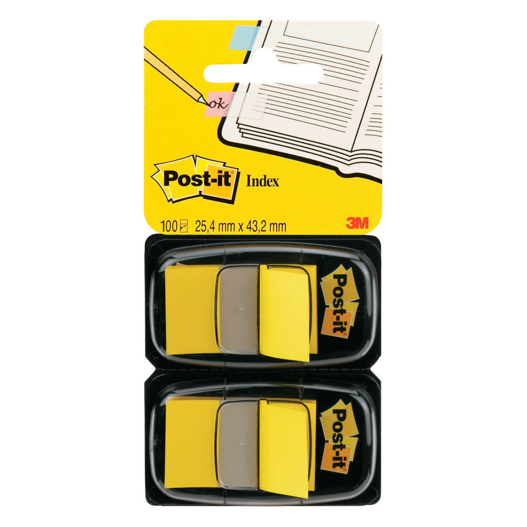 2 blísters POST-IT® Index 25,4x43,1