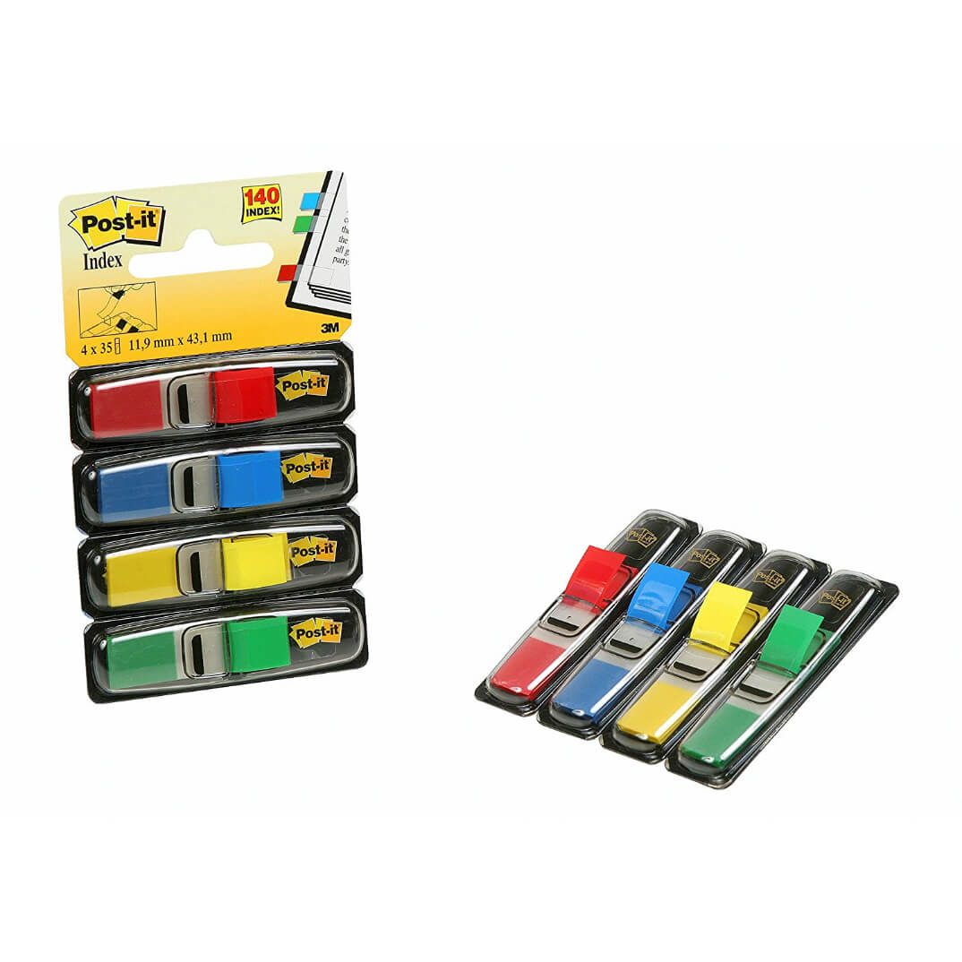 Dispensador POST-IT® Index lisos 1/2"