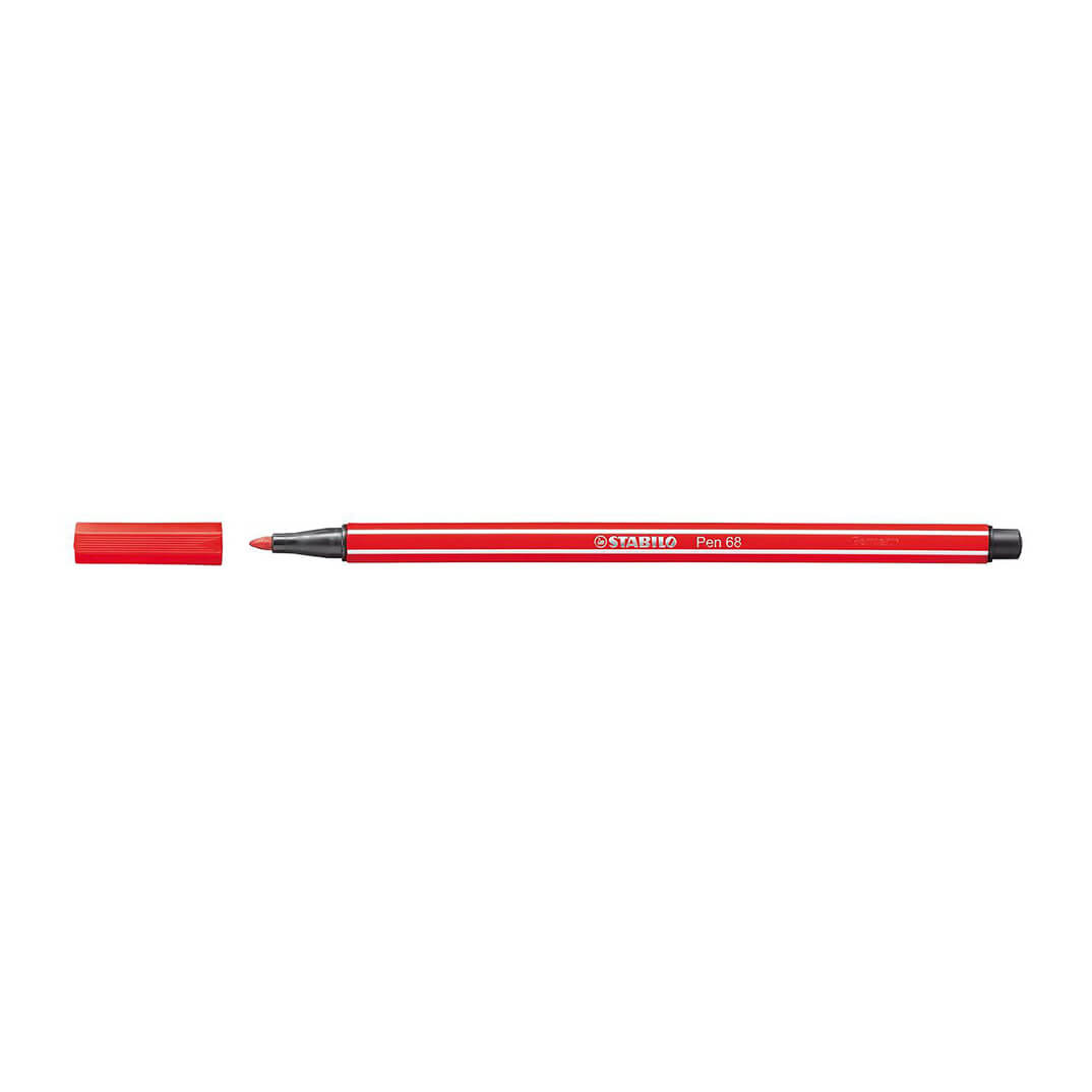 Rotulador Stabilo Pen 68 carmín
