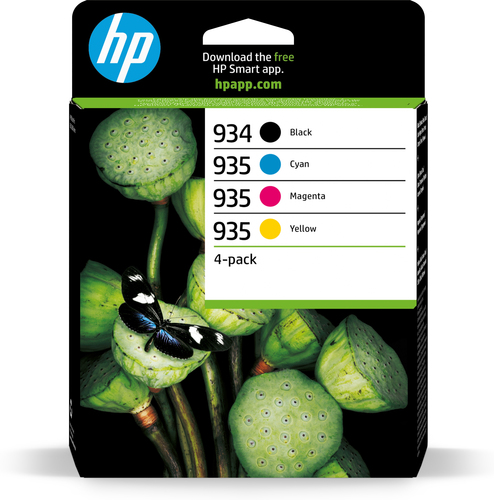 Cartucho de tinta original HP 934/935 pack 4 color