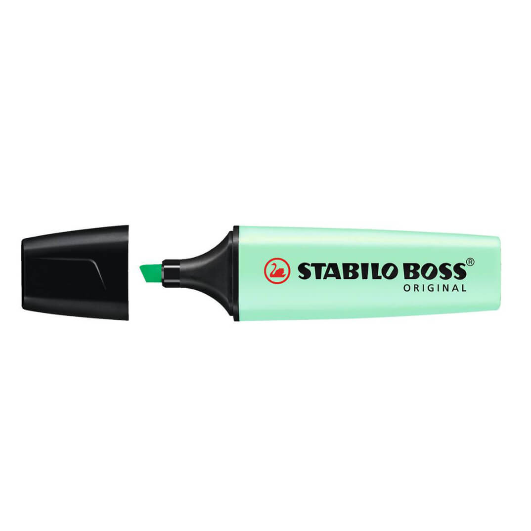 Marcador Stabilo Boss original pastís menta